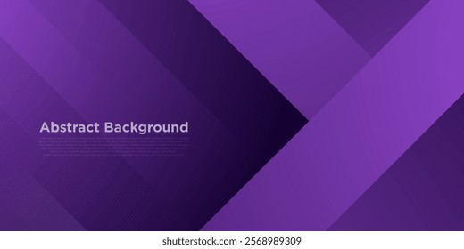 Abstract dark purple square overlap background for graphics design. Dark purple gradient background elements. Eps10 vector