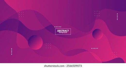 Abstract dark purple wave 3D background. Geometric wave pattern. Realistic 3D wave background. Vector eps10