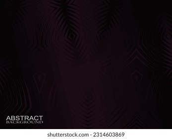 Abstract dark purple waves vector background.