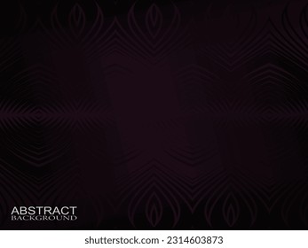 Abstract dark purple waves vector background.
