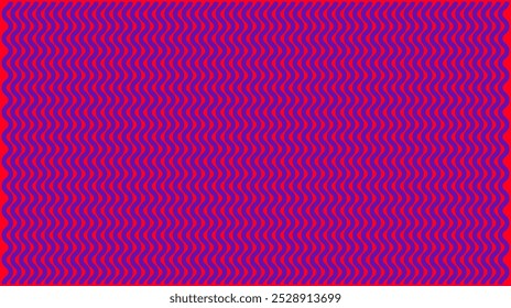 Abstract Dark purple zig zag lines wave pattern seamless on red background design horizontal texture. It is customizable file.