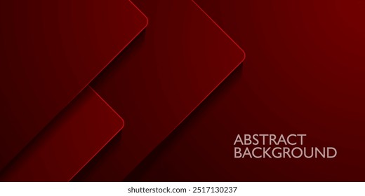 Abstract dark red arrow overlap on background. Dark space with text design. Modern luxury futuristic technology background. Eps10 vector.