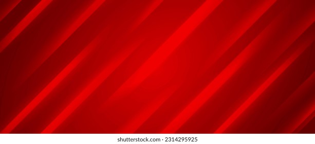 Abstract dark red background with diagonal lines. Ruby texture with smooth gradient stripes. Modern template for banner, presentation, flyer, poster, brochure, magazine. Vector backdrop