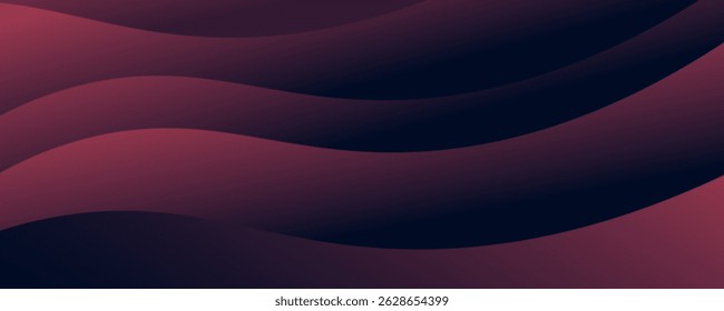 Abstractas fondo rojo oscuro. Elegante onda digital corporativa formal mínima inteligente prestigiosa curva de control.