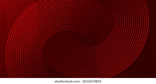 Abstract dark red background with geometric lines. modern Vector illustration
