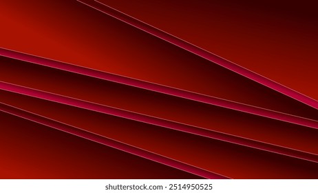 ABSTRACT DARK RED BACKGROUND GRADIENT SMOOTH COLORFUL DESIGN WITH SHAPES VECTOR TEMPLATE GOOD FOR MODERN WEBSITE, WALLPAPER, COVER DESIGN 