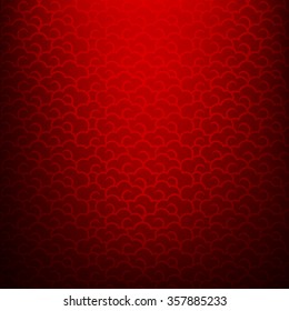 Abstract dark and red background for happy chinese new year oriental and traditional  wave cloud symbole element vector illustration