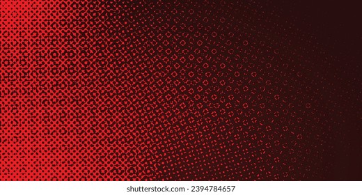 abstract dark red background with light and halftone dots background