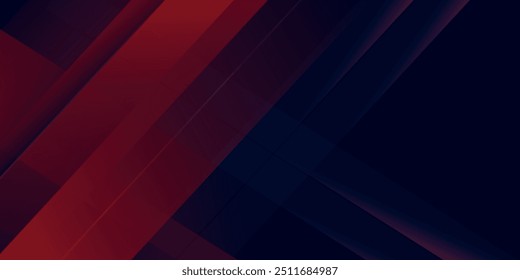 Fundo vermelho escuro abstrato com conceito corporativo moderno. Ilustração vetorial