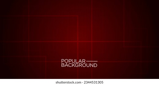 Abstrakter dunkelroter Hintergrund mit realistischen Schattenquadratlinien. Dunkles Design mit 3D-Konzept. Rotes futuristisches Tapete. EPS10-Vektorgrafik