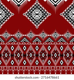 
fundo vermelho escuro abstrato, padrão geométrico contínuo