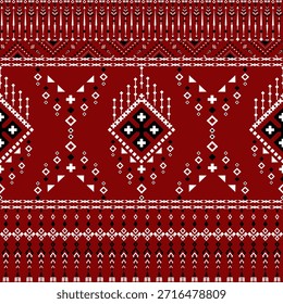 
fundo vermelho escuro abstrato, padrão geométrico contínuo