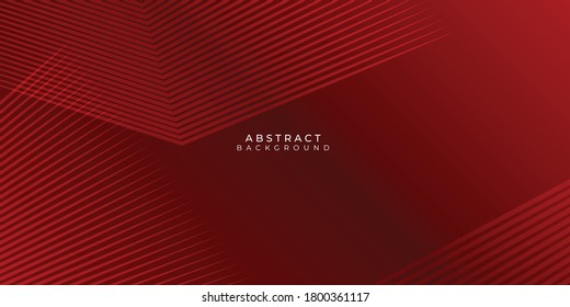 Abstract dark red background - squares and lines composition created with lights and shadows. Technology or business digital template