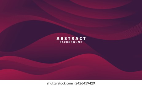 Abstract dark red Background with Wavy Shapes. flowing and curvy shapes. This asset is suitable for website backgrounds, flyers, posters, and digital art projects.