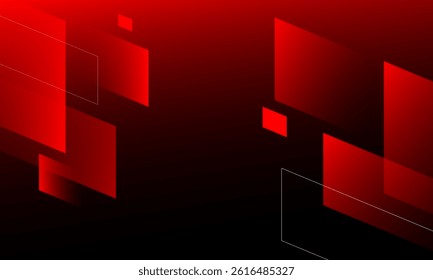 Abstract dark red banner background. Eps10 vector