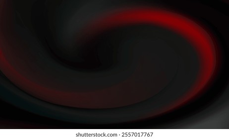 Abstract Dark Red and Black Swirling Vortex Background Image