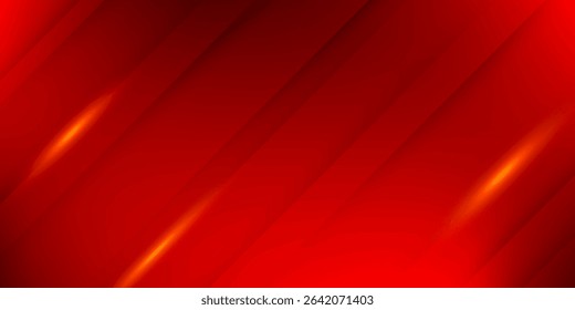 Abstract dark red diagonal striped line papercut background with blank space design. Modern futuristic background
