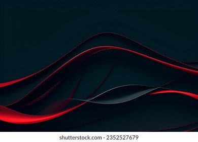Abstract dark red geometric background. Dynamic shapes composition. Vector illustration.