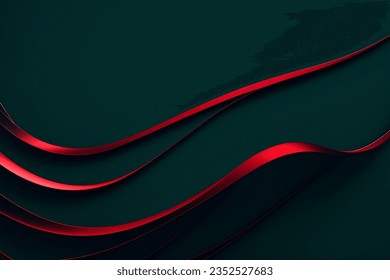 Abstract dark red geometric background. Dynamic shapes composition. Vector illustration.