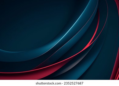 Abstract dark red geometric background. Dynamic shapes composition. Vector illustration.