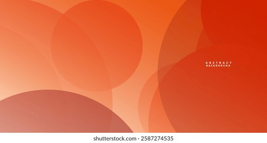 Abstract dark red geometric circle pattern gradient illustration background. 3d look and simple pattern. Cool design and luxury. Eps10 vector