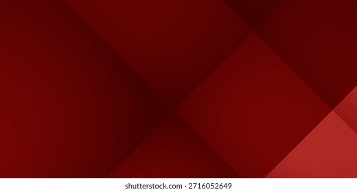 Fondo geométrico Abstractas de Formas superpuestas de rojo oscuro