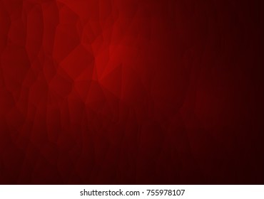 Abstract Dark Red Geometric Polygon Background, Vector EPS 10