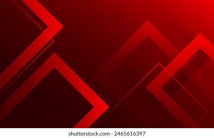 Abstract dark red geometric shapes background. Vector illustration