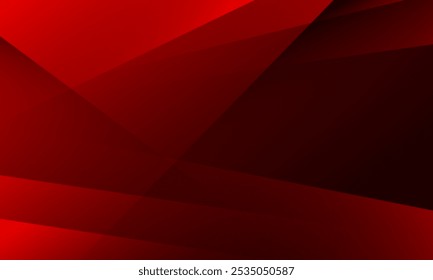 Abstract dark red geometric shapes background. Vector illustration