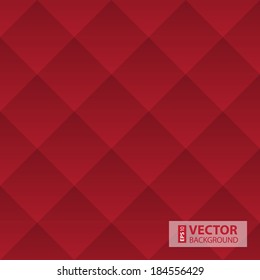 Abstract dark red geometric squares pattern. RGB EPS 10 vector illustration