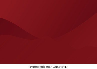 Abstract dark red gradient background with abstract shapes and curve.