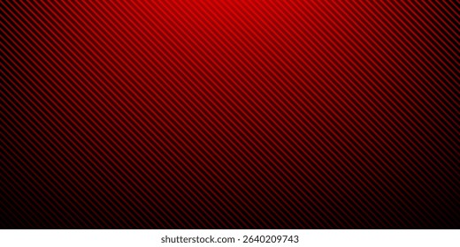 Abstract dark red gradient diagonal stripes background, horizontal cover for branding, advertising props, posters, business cards, brochures.