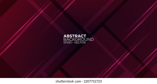 Resumen del fondo de la ilustración de gradiente rojo oscuro con aspecto 3d y patrón simple. diseño fresco y lujo.vector Eps10