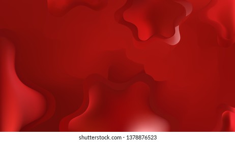 Abstract Dark Red Graphic Background