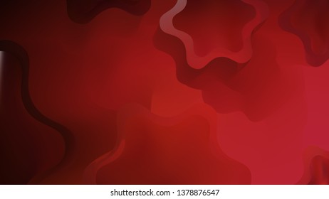 Abstract Dark Red Graphic Background