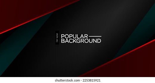 Abstract dark red and green background with a combination overlap layers design background.Eps10 vector