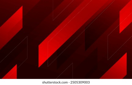 Abstract dark red modern background. Vector illustration