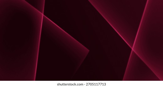 Abstractas fondo de triángulo de papercut rojo oscuro. Diseño de concepto de marco de patrón de Formas superpuestas. Fondo de color dinámico. Vector Eps10
