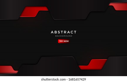 abstract dark red sport background with modern shape, future robotic concept wallpaper.