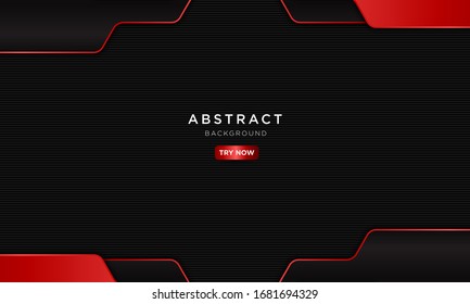 abstract dark red sport background with modern shape, future robotic concept wallpaper.