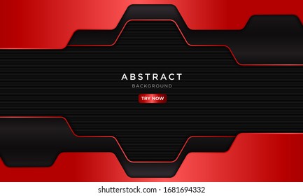 abstract dark red sport background with modern shape, future robotic concept wallpaper.