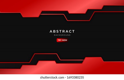 abstract dark red sport background with modern shape, future robotic concept wallpaper.