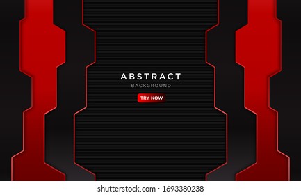 abstract dark red sport background with modern shape, future robotic concept wallpaper.