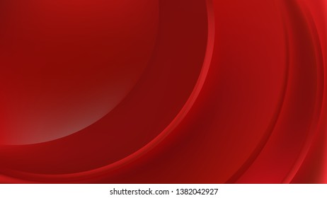 Abstract Dark Red Wavy Background