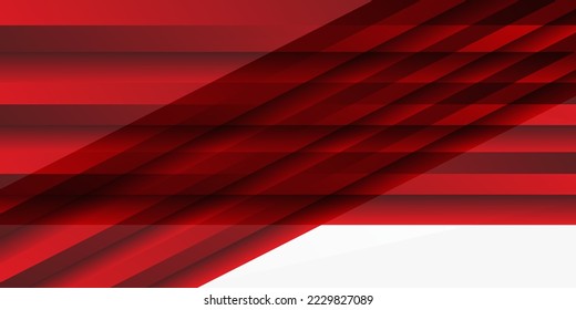 Abstract dark red and white modern decorative stylish background vector