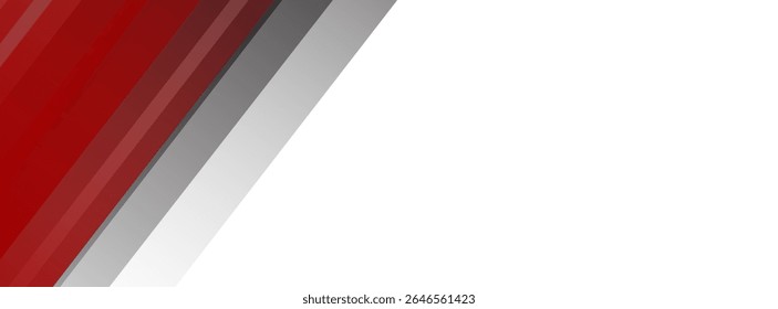 Abstract dark red and white modern decorative stylish background vector