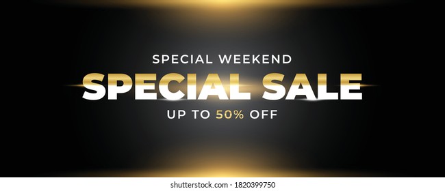 Abstract dark sales background concept