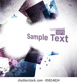 Abstract dark shape design concept. Vector illustration