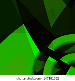 Abstract dark shape illustration, colorful design concept.