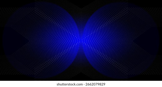 Abstractas espacio oscuro con puntos brillantes en forma de decoración. Cartel moderno del arte moderno simple del buen estilo del elemento del Diseño gráfico